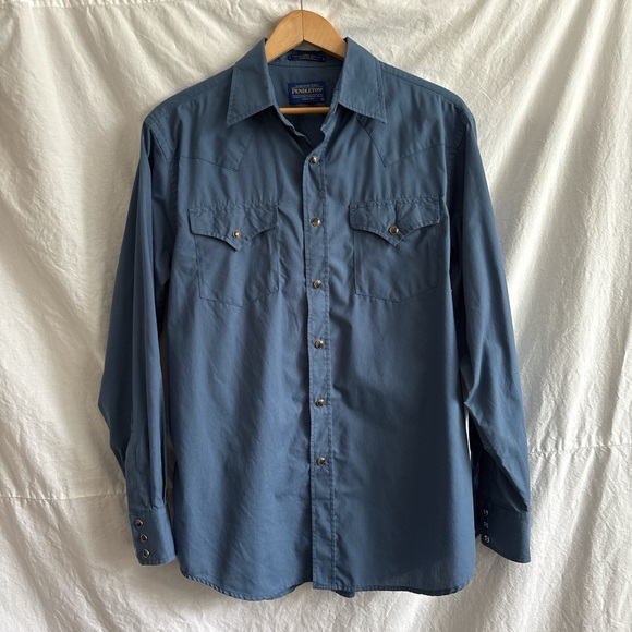 Pendleton Blue Frontier Shirt - Picture 1 of 5